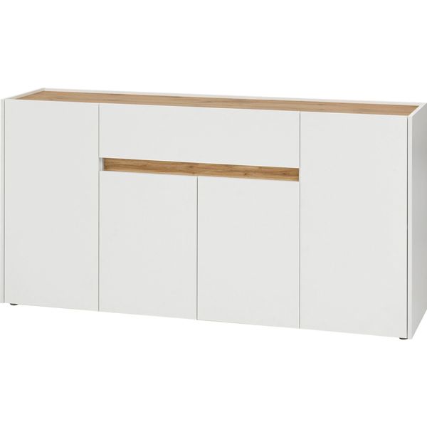 Sideboard Home Affaire "City/Giron", Weiß, B:170Cm H:84Cm T:40Cm, Sideboards, Sideboard, Breite Ca. 170 Cm-image