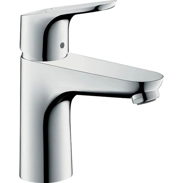 Hansgrohe Focus Eh Miscelatore Per Lavabo 100 DN15, Senza Scarico, Cromo-image