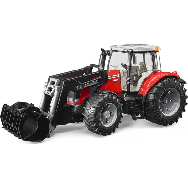 Bruder Massey Ferguson 7624 Con Caricatore Frontale-image