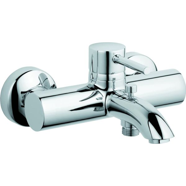 Kludi Bozz Mitigeur Monocommandé Pour Bain Et Douche, Montage Mural, 386910576, 386910576-image