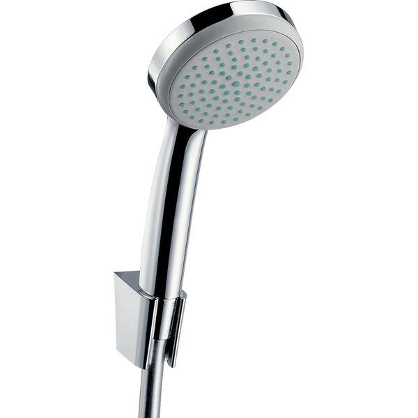 Hansgrohe Set Doccia Croma 100 1Jet / Porter S Cromo Con Flessibile Doccia 1250Mm-image
