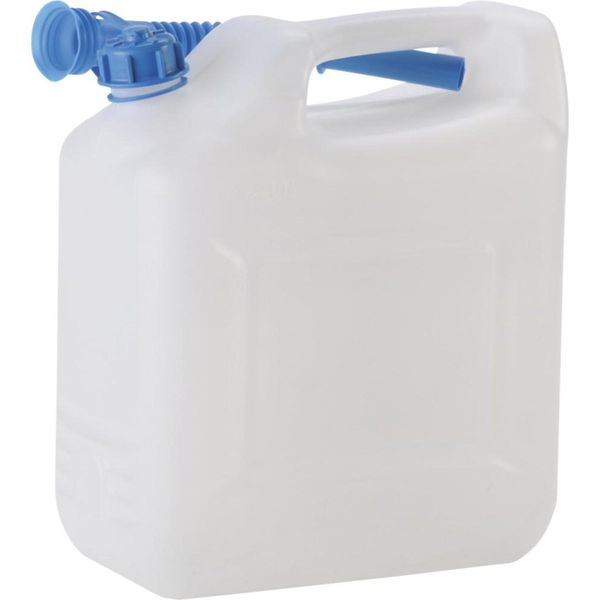 Tanica Per Acqua 12L HD-PE Con Tubo Di Uscita H331Xl290Xp160Mm HÜNersdorff-image