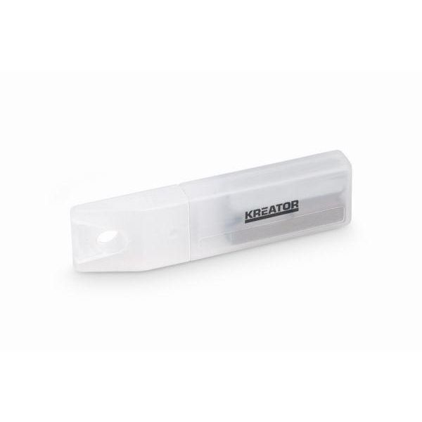 Lame Di Ricambio Kreator 8 Pezzi 18 X 38 Mm In Acciaio SK5 Per Vari Raschietti-image