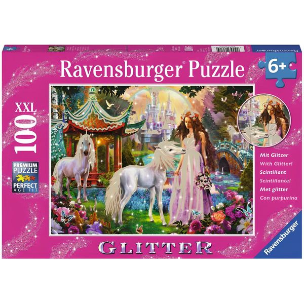 Ravensburger 13617 Ravensburger Xxl Im Reich Der BlüTenköNigin Puzzle 100 Teile-image