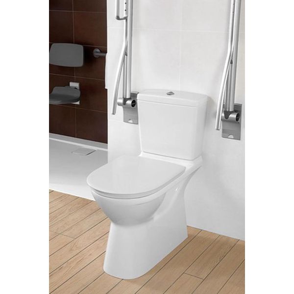 Villeroy & Boch O.Novo Washdown Wc Combi Rimless 360X700Mm Directflush Pavimento Bianco-image