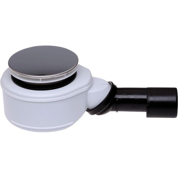 Hutterer & Lechner HL520F Btsifon Piatto DN40/50, Apertura Di Scarico Orientabile Per D 90 Mm, Coperchio In Acciaio Inox-image