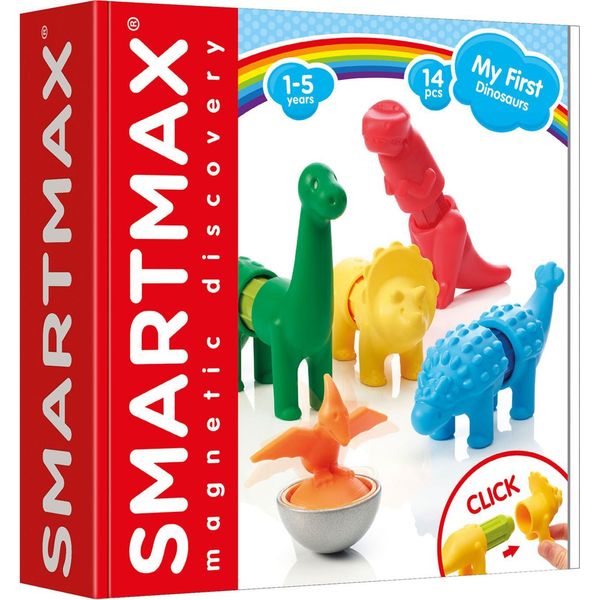 Smartmax My First Dinosaurss, Magnetspiel, Spielzeug, Steckspiel, Kinder, Ab 1 Jahr, Smx 223-image