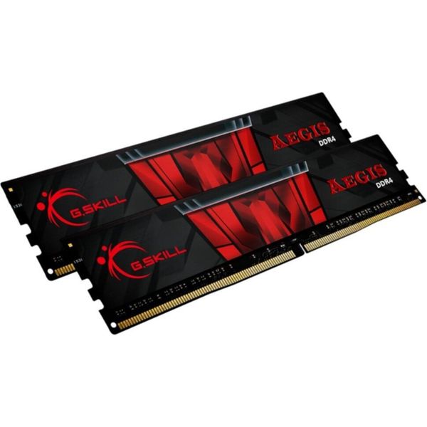 G.Skill Aegis - DDR4 - Kit - 32 Gb: 2 X 16 Gb - Dimm 288-PIN - 3200 Mhz / PC4-25600 - CL16 - 1,35 V - Non Bufferizzato - No-image