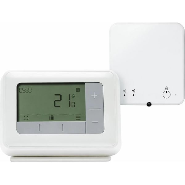 Termostato Ambiente Honeywell Resideo T4R Via Radio Al Box Di Ricezione-image