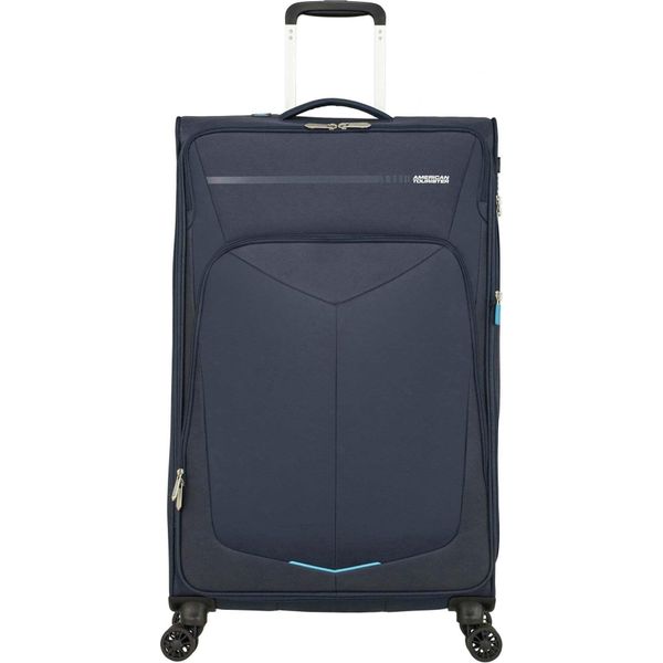 American Tourister Carrello Summerfunk Spinner 77 / 28 Exp Tsa Trolley Navy Blu-image