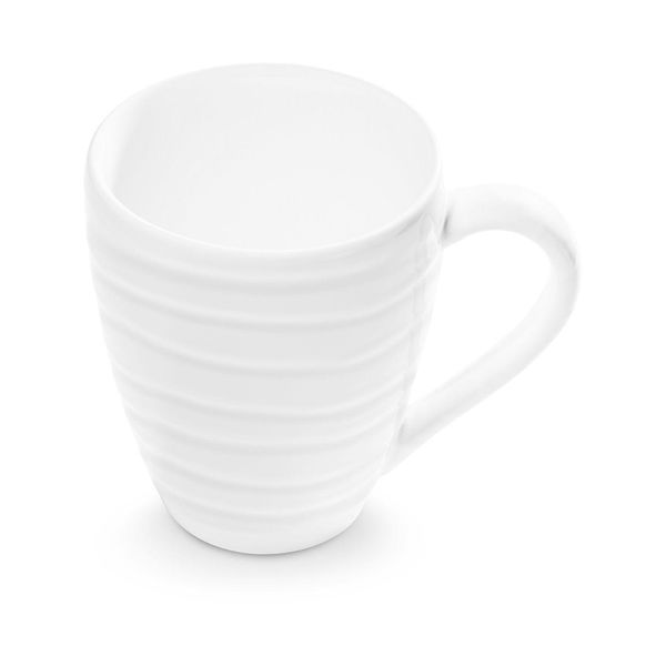 Gmundner Keramik Tazza Da Colazione Fiammata Bianca Max (0 3L)-image