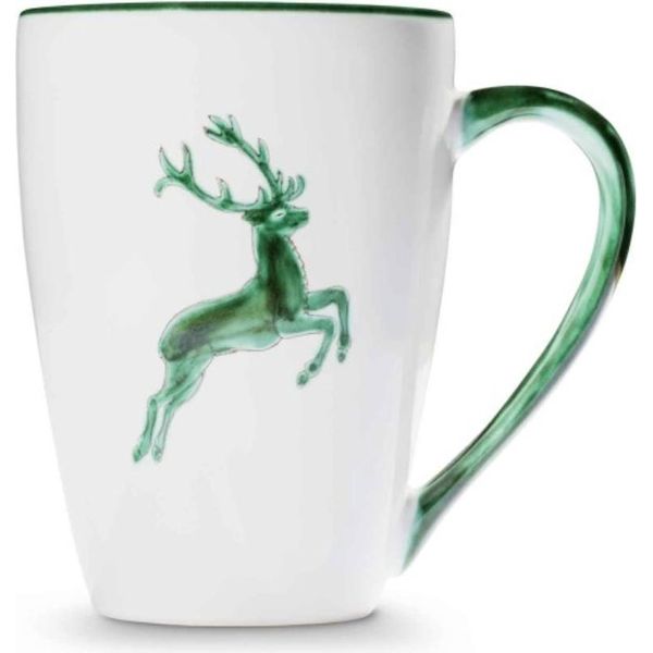 Tazza Da Colazione Gmundner Keramik Supermax 0,5 Litri Verde Cervo-image