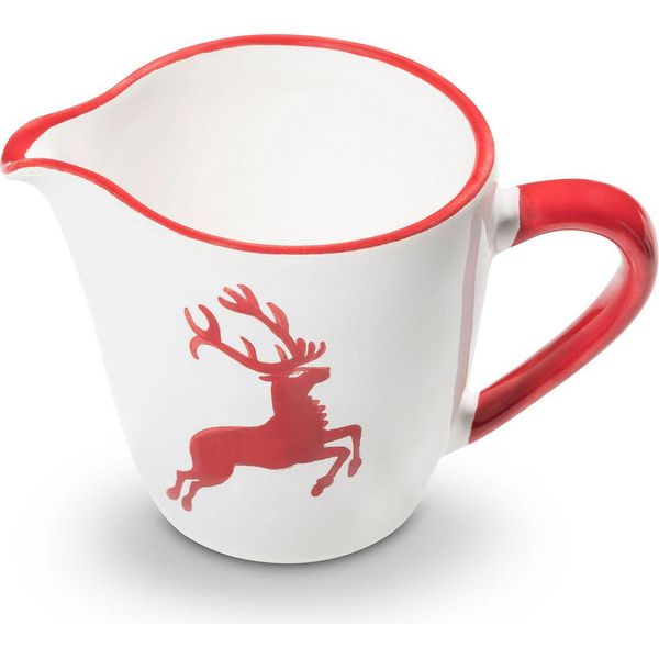 Gmundner Ceramica Rosso Rubino Cervo Versatore Per Latte Gourmet (0 2L)-image