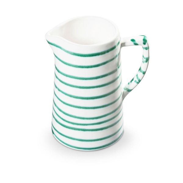 Gmundner Ceramics Verde Fiammato, Brocca Per Acqua 0,7 Litri-image