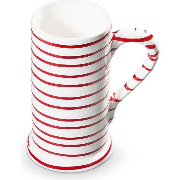 Boccale Da Birra In Ceramica Gmundner Rosso Fiammato (0,5L)-image