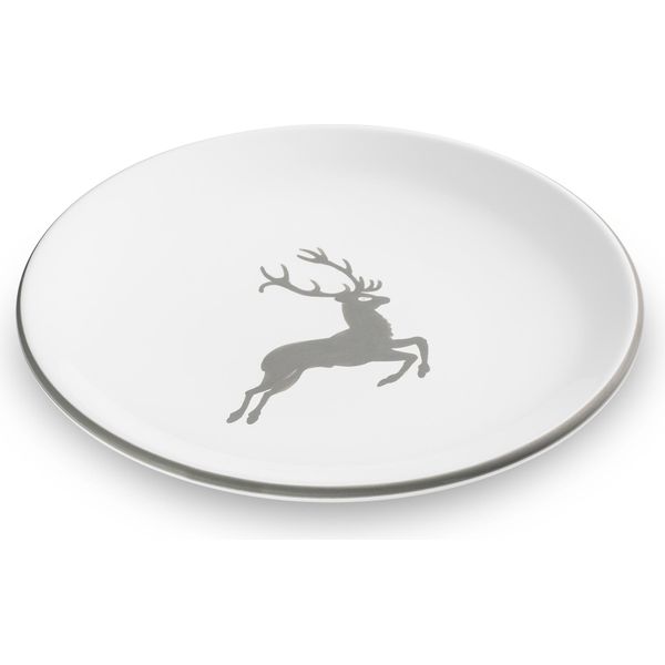Ceramica Gmundner Cervo Grigio, Piatto Da Dessert Coppa (Ø 20 Cm)-image