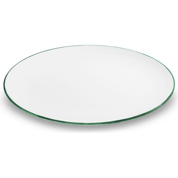 Ceramica Gmundner Cerchio Verde, Piatto Ovale (33X26 Cm)-image