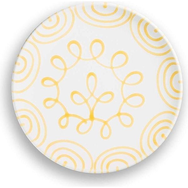 Ceramica Gmundner Giallo Fiammato, Piatto Da Pranzo Coppa Ø 25 Cm-image