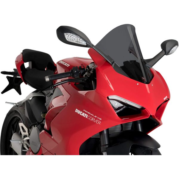 Cupolino Puig R-Racer Fumè Scuro Omologato Abe Per Ducati-image