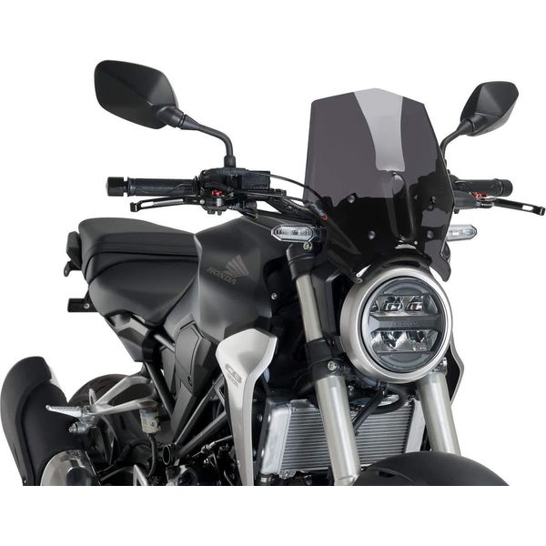 Cupolino Puig Naked Sport Fumè Scuro Omologato Abe Per Honda-image