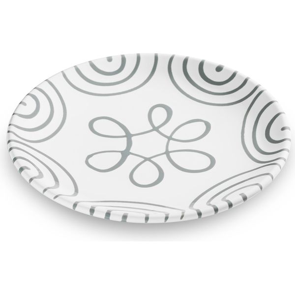 Gmundner Ceramica Grigio Fiammato, Piatto Da Dessert Coppa (Ø 20 Cm)-image