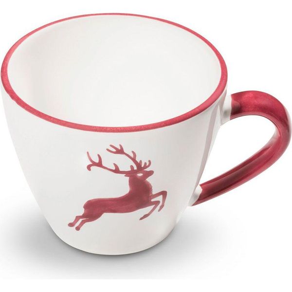 Gmundner Keramik Bordeauxr. Cervo, Tazza Da Caffè Gourmet 0,2 Litri-image