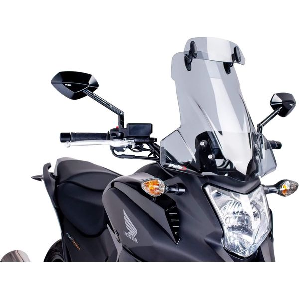 Cupolino Puig Touring Con Deflettore Fumè Chiaro Per Honda-image