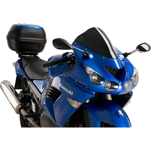Cupolino Puig Racing Nero Omologato Abe Per Kawasaki Zzr-image