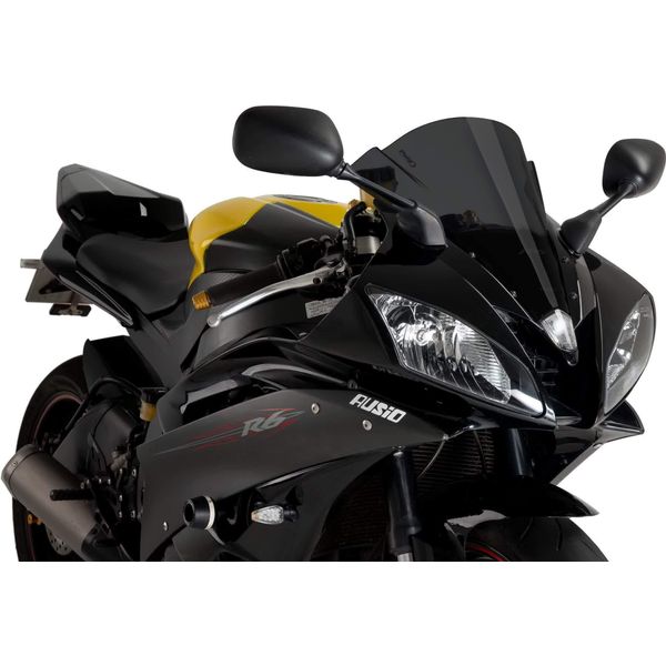 Cupolino Puig Racing Fumè Scuro Omologato Abe Per Yamaha Yzf-R6-image