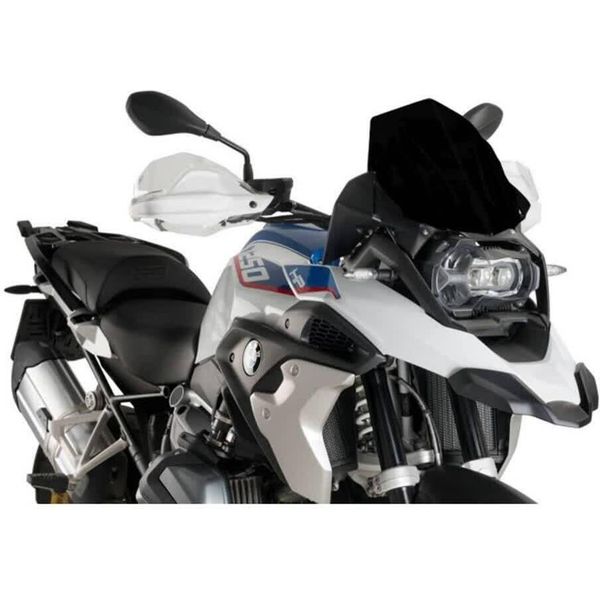 Cupolino Puig Sport Nero 320X340Mm Omologato Abe Per Bmw-image