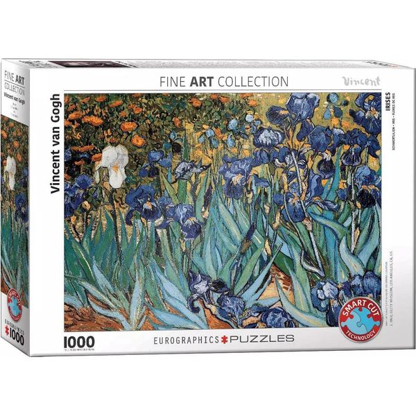 Eurographics Puzzle Schwertlilien Von Vincent Van Gogh, 1000 Teile, 68 X 48 Cm, 6000-4364-image