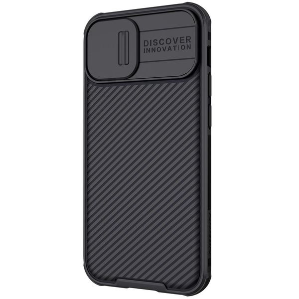 Nillkin, Custodia Camshield Pro Per Iphone 13 Mini Con Protezione Scorrevole Della Fotocamera, Nero-image