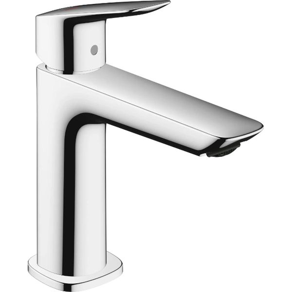 Hansgrohe Logis Mitigeur De Lavabo Fine, Coolstart, Comfortzone110, Bonde à Tirette, Saillie 121Mm, 71254000, 71254000-image