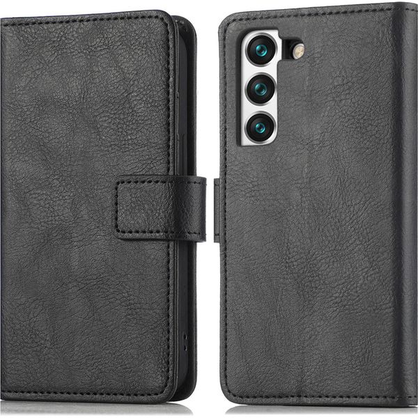 Custodia Per Cellulare Imoshion Per Samsung Galaxy S22 Plus - Flip Cover Libreria Flip - Nero-image