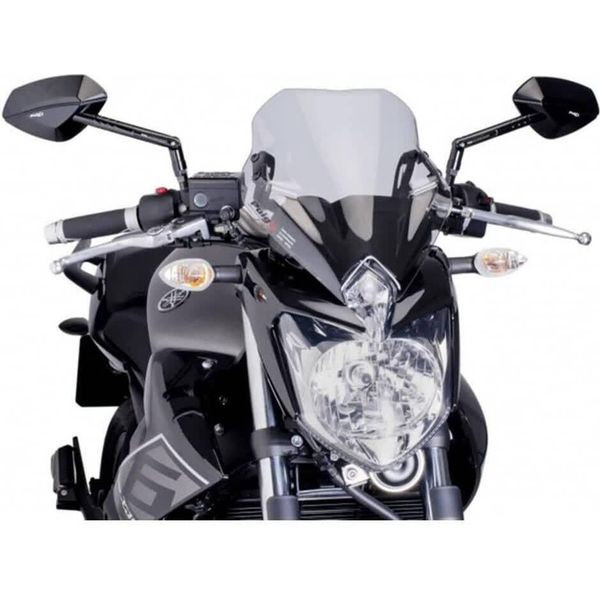 Cupolino Puig Naked Sport Fumè Chiaro Per Yamaha Xj6-image
