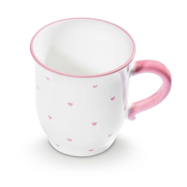 Gmundner Keramik Herzerl Rosa, Tazza Di Cioccolato 0,3 Litri-image