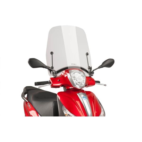 Cupolino Puig T.S. Trasparente 510X480Mm Per Piaggio-image