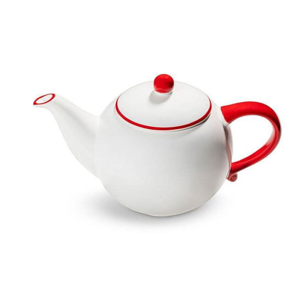 Ceramica Gmundner Bordo Rosso Rubino, Teiera Da 1,5 Litri-image