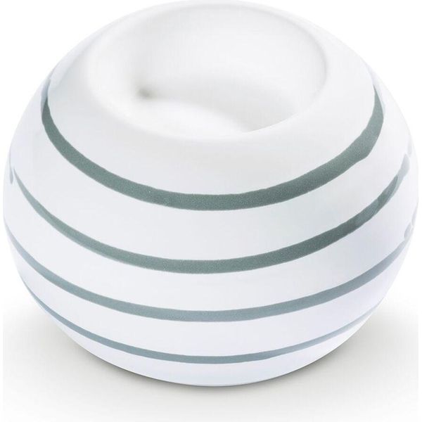 Lampadario A Sfera In Ceramica Grigia Fiammata Di Gmundner-image