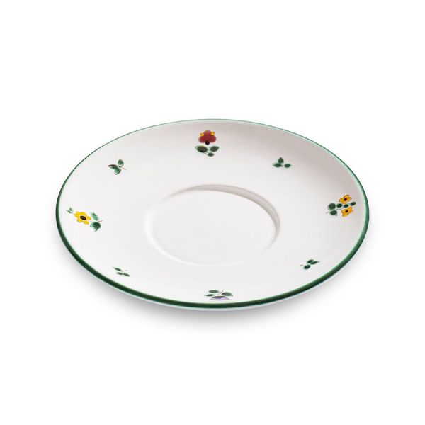 Gmundner Keramik Fiori Sparsi, Piattino Tazza Da Tè Maxima (Ø 18 Cm)-image