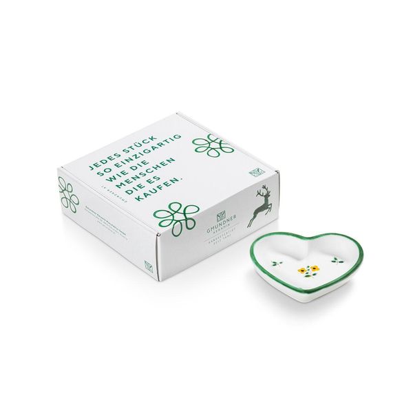 Ceramica Gmundner Fiori Sparsi, Ciotola A Forma Di Cuore (L: 10 Cm)-image
