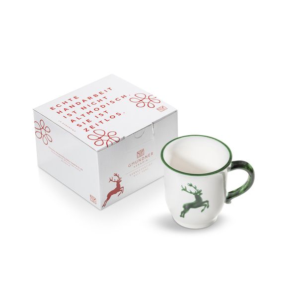 Gmundner Keramik Cervo Verde, Tazza Di Cioccolato (0,3 L)-image