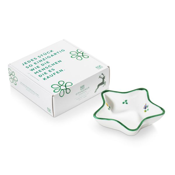 Ceramica Gmundner Fiori Sparsi, Ciotola A Forma Di Stella (L: 14 Cm)-image
