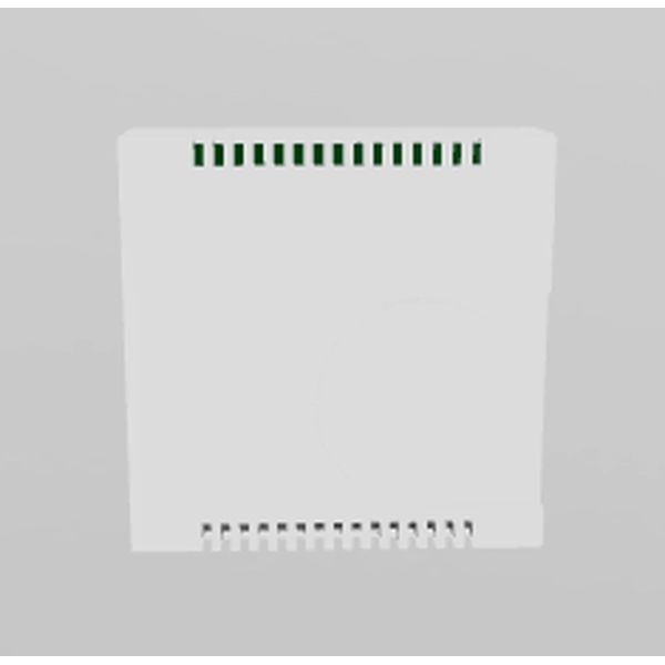 Mdt Knx 55X55 Mm Raumtemperaturregler Mit Einstellrad Reinweiß GläNzend-image