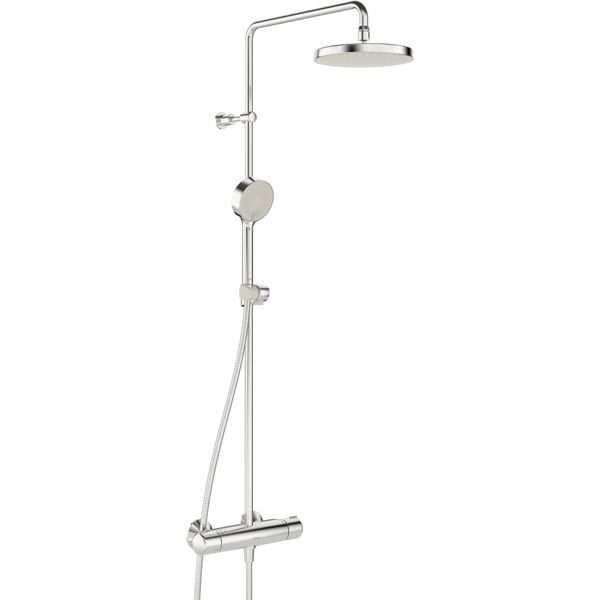 Hansa Micra Miscelatore Doccia A Pioggia Con Uscita A 3 Getti 445 - 470 Mm Cromo-image