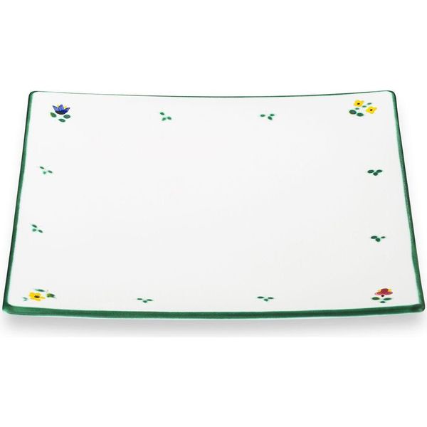 Ceramica Gmundner Fiori Sparsi, Piatto Da Pranzo Trend (26X26 Cm)-image