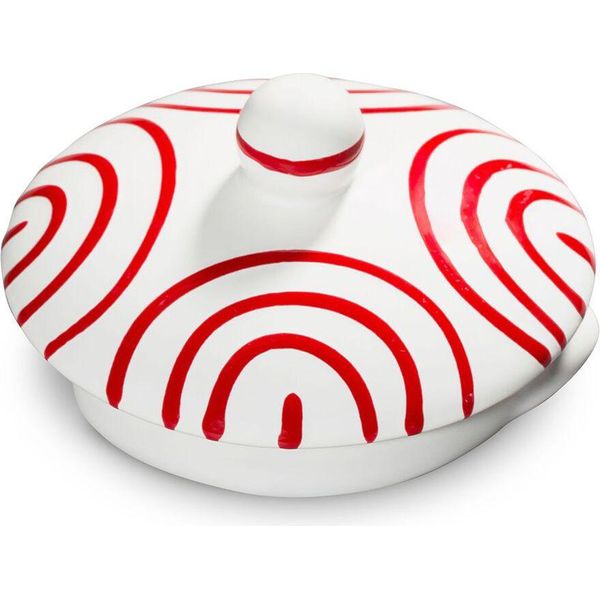 Ceramica Gmundner Rosso Fiammato, Parte Superiore Teiera-image