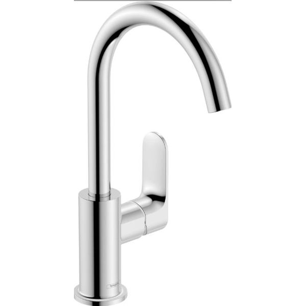 Hansgrohe Rebris S 210 Miscelatore Monocomando Per Lavabo Con Bocca Girevole E Tirante Cromo-image