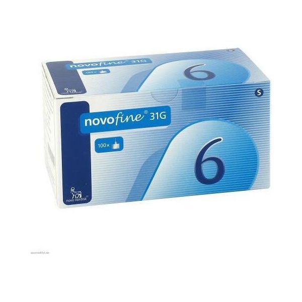Aghi Novofine 31 G 0,25X6 Mm 100 Pz-image