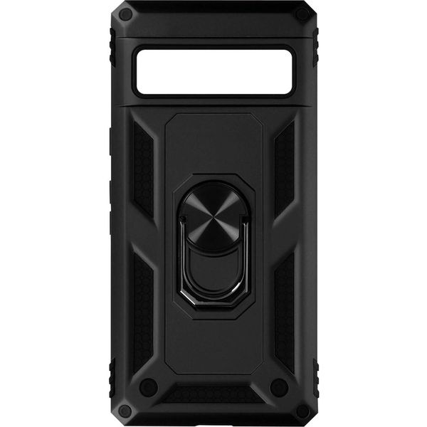 Avizar, Custodia Ibrida Per Cellulare Con Supporto Ad Anello Per Google Pixel 7, Nero-image